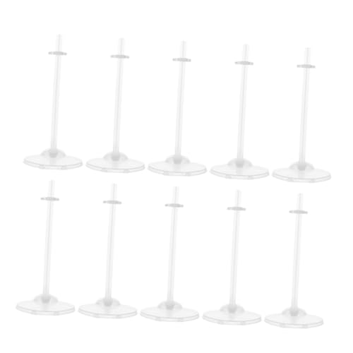 WHAMVOX 24 Teiliger Puppenständerhalter Puppendisplayrahmen Action Figure Support Rack Puppendisplay Rack Stabile Unterstützung Miniatur Puppenständer von WHAMVOX