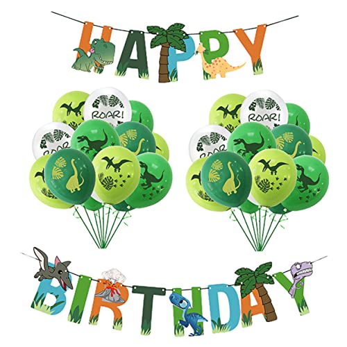 WHAMVOX 33 Stück Dekorative Luftballons Für Geburtstagsfeiern Happy Birthday Ballons Verschiedenen Farben Inklusive Wimpelkette Und Schmetterlingsmotiven Ideal Für Szenenlayout Und von WHAMVOX