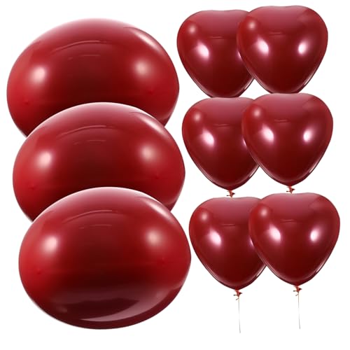 WHAMVOX 50 Stück Herz Latexballons Und Für Valentinstag Und Hochzeiten Bunte Luftballons Für Partys Girlanden Und Kreative Dekorationen Ideal Für Romantische Anlässe Und von WHAMVOX