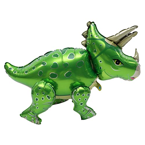 WHAMVOX Luftballons Kindergeburtstag Dinosaurier Folienballon Triceratops Stehender Helium Ballon Für Jungen Geburtstag Kreative Partydekoration Für Ideal Für Dschungel Themenfeiern Party Luftballons von WHAMVOX