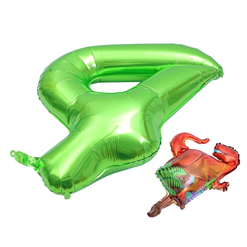 WHAMVOX Digitaler Aluminiumfolienballon Fiesta Ballons Verschiedene Farbballons Hochzeitsdekoration Riesenballon Kinderdekoration Dinosaurier Ballon Tierballons von WHAMVOX