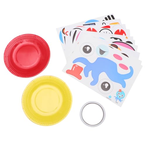 WHAMVOX Tablett Aufkleber Spielzeug Kunstspielzeug aus Papier Sticker-Papier-Art-Kit Kinder bastelset basteln für Kinder Spielzeug zum Selbermalen von Hand Tablett malen selber Machen von WHAMVOX