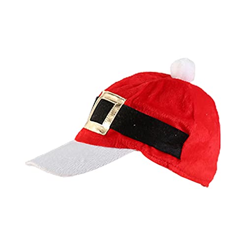 WHFCBJBW Erwachsene Kinder Lange Weihnachtsmütze für Plüsch Santa Neujahr Weihnachten Party Dekoration Kopfschmuck Party von WHFCBJBW