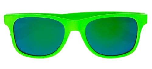 WIDMANN 80er Jahre Brille - Neon Grün | Revo Gläser von WIDMANN