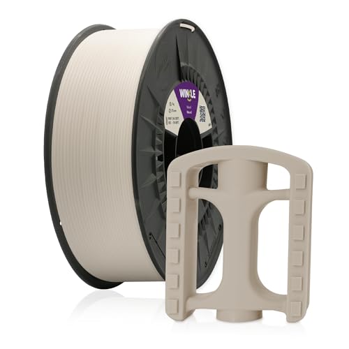 WINKLE ASA Filament 1.75mm Naturfarbe, 1kg Spule, 3D Drucker Filament Kompatibel mit den meisten FDM Druckern, Druckmaterialien, Maßgenauigkeit, Wetter- und UV-beständig von WINKLE FEED YOUR PRINTER