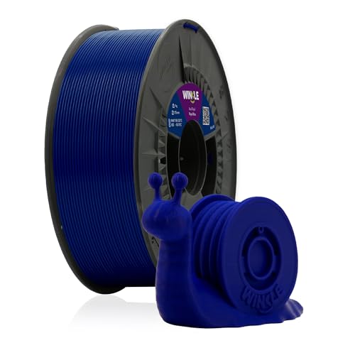 WINKLE PLA HD Filament 1.75mm Königsblau, 300g Spule, 3D Drucker Filament Kompatibel mit FDM Druckern, Druckmaterialien, Maßgenauigkeit +/- 0.05mm, Bioabbaubar Leicht zu Bedrucken von WINKLE FEED YOUR PRINTER