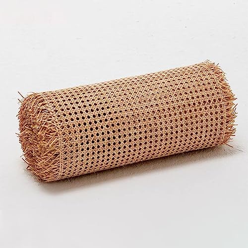 35/40/45/50/55/60/90/100cm Breite Gewebtes Offenes Natürliches Rattan Roll, Wiener Geflecht Gurtband für Caning-Projekte, Cane Webbing Rattan Roll für Heimwerker Schrank Stuhl Möbel (Size : 90cmx2m) von WIRMEC