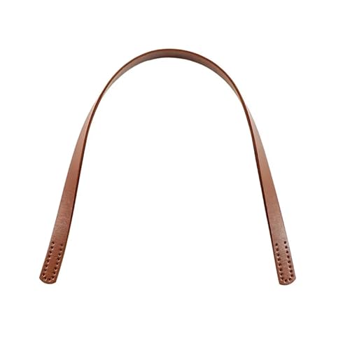 WJIAYAO Taschengurt 4-teiliger Handtaschengriff, Leder-Umhängetaschengurt, Ersatzgriff for Handtaschen-Umhängetaschengurt, Handtaschen-Zubehör, 60 cm(Light Brown) von WJIAYAO