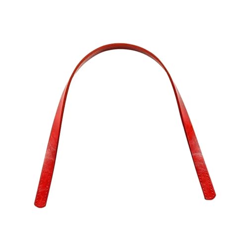 WJIAYAO Taschengurt 4-teiliger Handtaschengriff, Leder-Umhängetaschengurt, Ersatzgriff for Handtaschen-Umhängetaschengurt, Handtaschen-Zubehör, 60 cm(Red) von WJIAYAO