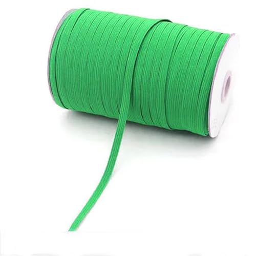 WJLYDM Elastische BäNder NäHen 2/5yards 6mm Elastisches Band Golddraht Glitter Elastisches Spandexband for Besatz Nähen Stoff DIY Kleidungsstück Nähzubehör(Green,5yard) von WJLYDM