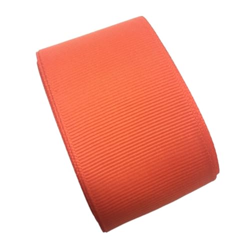 WJLYDM Elastische BäNder NäHen 5 Yards 1-1/2" 38mm Band Hochzeit Weihnachten Party Dekoration DIY Geschenkverpackung DIY Nähen Handwerk(Orange) von WJLYDM