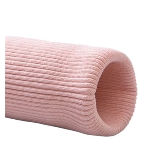 WJSXEQF Elastische gerippte Bündchen, gestrickte Rippbündchen, Stoff, DIY-Kleidung, gerippter Bündchensaum, 7 x 40 cm, Stoff, dehnbar, dick, Nähkleidung, Hosen, Zubehör (Lt Pink) von WJSXEQF