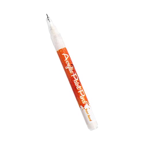 WLNEXT Graffiti-Stift-Linie, Kunststoff-Marker mit feiner Spitze, Farbstift für Steinmalerei, Scrapbooking, Kunststoffmarker, 4 Farben optional von WLNEXT