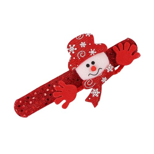 WLNEXT Slap Armbänder, Weihnachten Slap Armbänder, Dekors Tiermuster Slap Armbänder für Weihnachten von WLNEXT