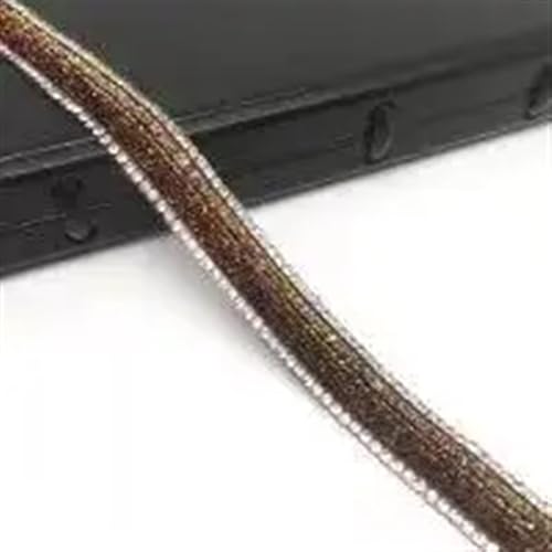 Diamantbänder 91,4 cm/Los Diamant Kristall Stein Spiegel Band Strass DIY Dekoration Glitzer für Kleidung (Farbe: AO008, Größe: 15 mm) von WLTYSM