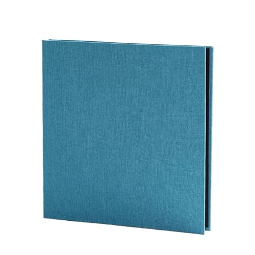 WLTYSM Scrapbook Fotoalbum 20 Seiten Erinnerungsbücher DIY Bastel-Fotoalben Scrapbook-Einband Kraftalbum for Hochzeitstagsgeschenke Erinnerungsbücher Fotoalbum(Blue) von WLTYSM