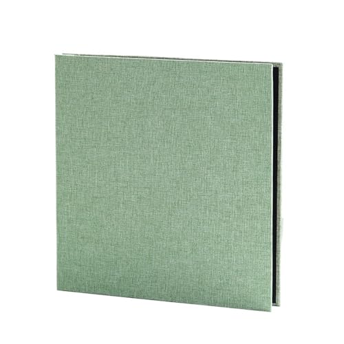 WLTYSM Scrapbook Fotoalbum Leinen Selbstklebendes Laminieren DIY Fotoalbum Fotobuch Klebefotoalben Fotoalbum Fotoalbum(Grass Green) von WLTYSM