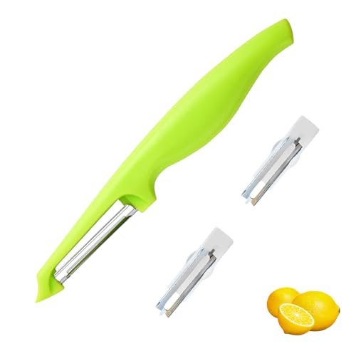 P-Schäler für Tupper mit 2 Ersatzklingen,Sparschäler für Gemüse,Universell Kartoffelschäler,Einsetzbar,Spülmaschinenfest,Müheloses Schälen,Zubereiten Kompatibel,mit Tupperware Küchengeräten (Grün) P-Schäler für Tupper mit 2 Ersatzklingen,Sparschäler für Gemüse,Universell Kartoffelschäler,Einsetzbar,Spülmaschinenfest,Müheloses Schälen,Zubereiten Kompatibel,mit Tupperware Küchengeräten (Grün) von WLVinson