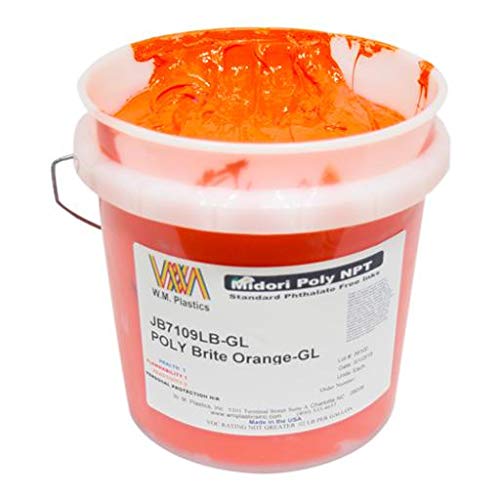 Brite Orange Plastisol-Tinte, (Quart) von WM PLASTICS