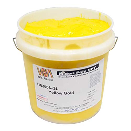 Gelbgold-Plastisol-Tinte, (Quart) von WM PLASTICS