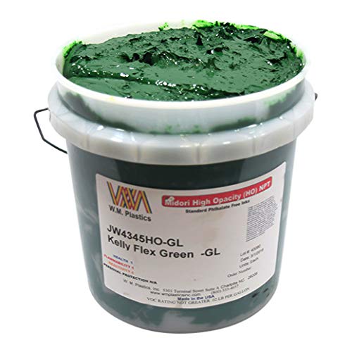 Kelly Flex Green Plastisol-Tinte, (Quart) von WM PLASTICS