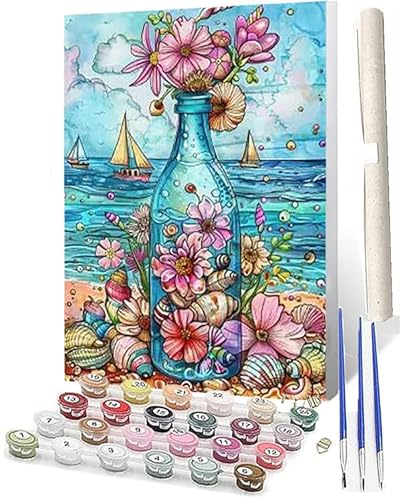 WMZPOY Malen nach Zahlen Erwachsene DIY Malen nach Zahlen Set ohne Rahmen inklusive Pinsel und Acrylfarben Damenrock Paar 097 DIY für Home Wall Decor 40 x 50cm Rahmenlos von WMZPOY