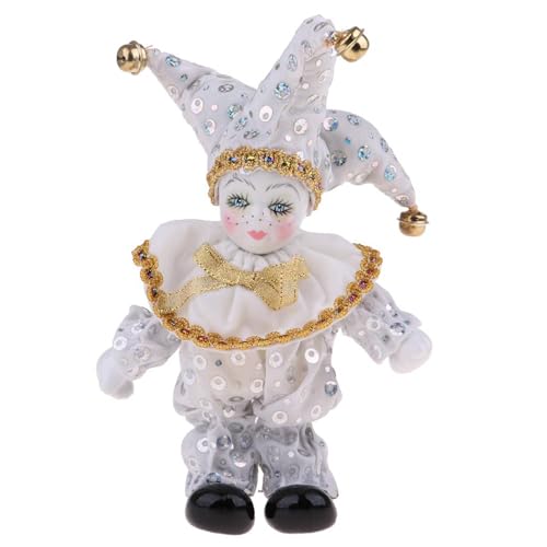 WNXGNHO Dekorative Dreieckige 8-Zoll Porzellanpuppen Für Halloween Dekoration Ornament Für Hochzeiten Jubiläen von WNXGNHO