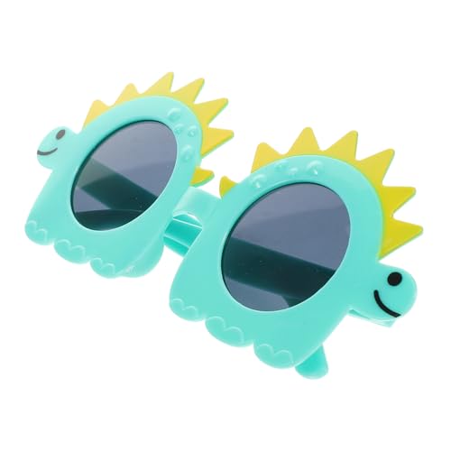 WOFASHPURET Dinosaurier-Brille Cartoon Kunststoff Cartoon Brille Graduation Brille Geburtstagsbrille Partybrille für Erwachsene Dinosaurier-Dekorationen Plastik Green von WOFASHPURET