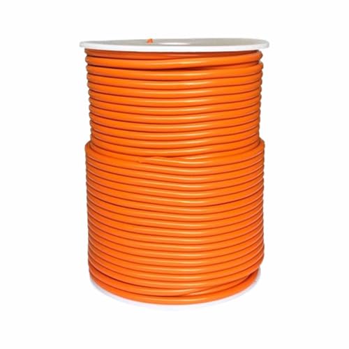 WOFDALY PVC-Schweißdraht 70 m/Rolle zum Wärmeschmelzschweißen von gewerblichen Bodenbelagsrollen Durchmesser 4 mm,Orange von WOFDALY