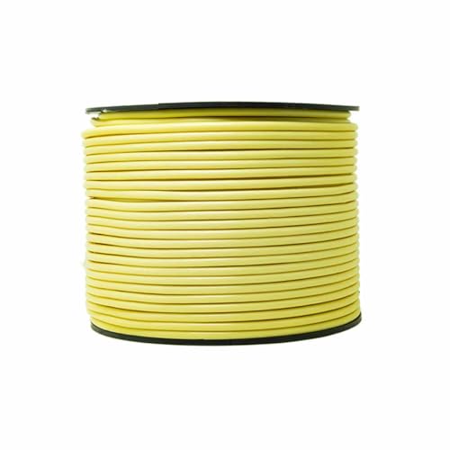 WOFDALY PVC-Schweißdraht Kunststoff-Schweißstäbe Für Bürogebäude Durchmesser 4 Mm Länge 100 M,Light Yellow von WOFDALY