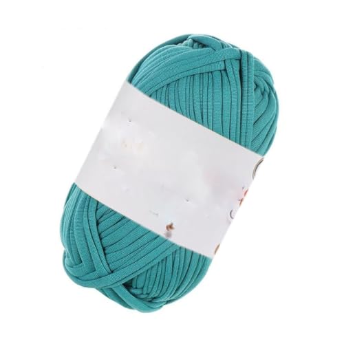 T-Shirt Tape Yarn Elastisches Stofftuch buntes Strick-T-Shirt-Garn dickes Häkelgarn für DIY-Handwerk Decke Kissen Häkelprojekte 2 Stück C17 von WOLTHID