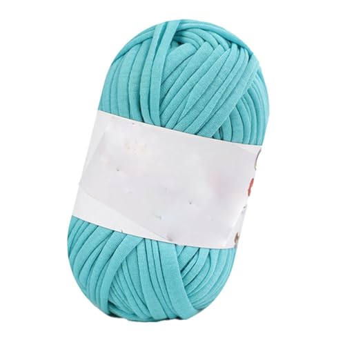 T-Shirt Yarn for Crocheting Strickgarn superweiches grobes Garn zum Häkeln buntes grobes Garn zum Häkeln von Stoff Stoff T-Shirt-Garn Teppichgarn Basteln 2 Stück C45 von WOLTHID