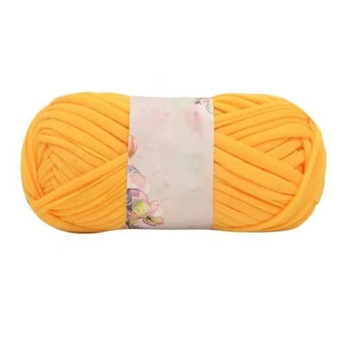 Yarn Ribbon Garn für Häkelnadel T-Shirt-Garn zum Häkeln von Taschen/Körben/Teppichen einfaches Häkelgarn Häkelgarn für Anfänger 4 Stück C204 von WOLTHID