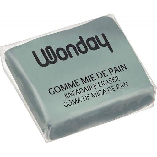 WONDAY - Modellierbarer Radiergummi "Mie De Pain", 38 x 34 x 10 mm von WONDAY