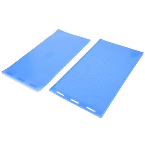 2pc Gummi -Bienenwachsblatt Form Flexible DIY Bienenwachs Presswerkzeug für Imker Lieferungen (Dark Blue) von WONZHEC