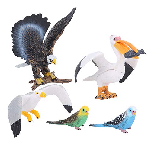 WONZHEC Simulation Flying Bird Model Kinder Tier Figur Spielzeug Heimatkoration Bildung Spiel Set von WONZHEC