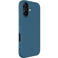 WOODCESSORIES Bio Case Handy-Cover für Apple iPhone 16 navy von WOODCESSORIES