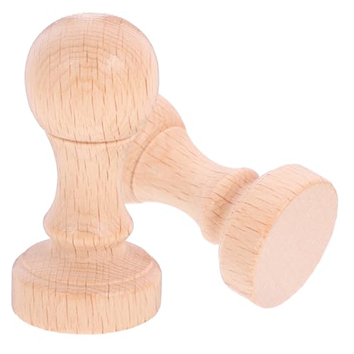 WOONEKY 2 Stück Holzstempel Blanko DIY Schnitzholz Bastelstempel für Scrapbooking und Handwerk Kreative Stempelfläche für Muster WOONEKY 2 Stück Holzstempel Blanko DIY Schnitzholz Bastelstempel für Scrapbooking und Handwerk Kreative Stempelfläche für Muster von WOONEKY