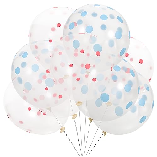WOONEKY 20st Punktballon Bulk-hochzeitsdeko Dekorationen Für Hochzeitsfeiern Hochzeitsballons Klare Ornamente Dekoration Für Die Abschlussfeier Luftballons Mit Punkten Latexballon von WOONEKY
