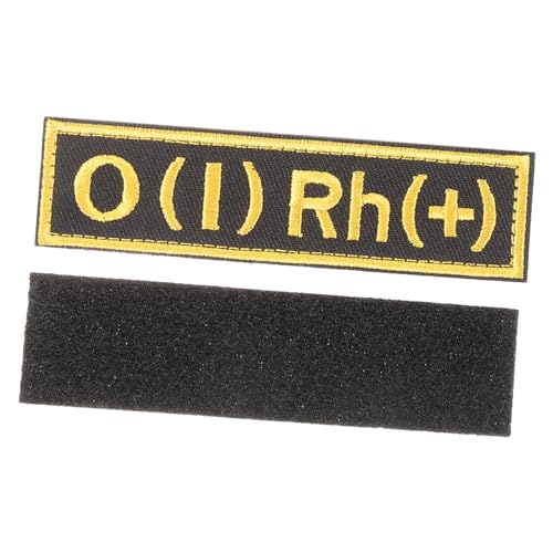 WOONEKY Patch Für Den Arm Reparaturflicken Nähen Einheitlicher Aufnäher Dekorative Applikationen Aufnäher Für Kleidung Blutgruppen-armband Stoffreparaturflicken O Blutgruppenpflaster Nylon von WOONEKY