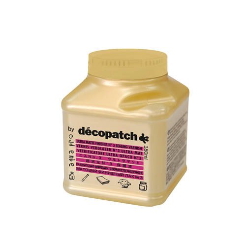 NEU Décopatch Aquapro-Lack, matt, 180ml [Spielzeug] von WOOOOZY