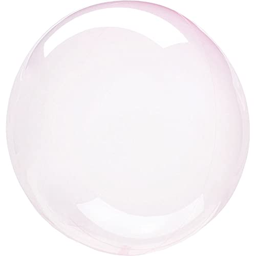 PAPSTAR NEU Luftballon Seifenblase Crystal Clearz, ca. 28cm, Kristall-Rosa von PAPSTAR