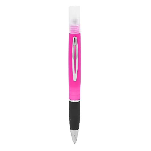 WOOXGEHM Sprühstift, 3 ml 2 In 1 Kugelschreiber, Parfümfüllflasche, Kunststoffgehäuse, Schöne Sprühflasche in Stiftform (Rosa) von WOOXGEHM