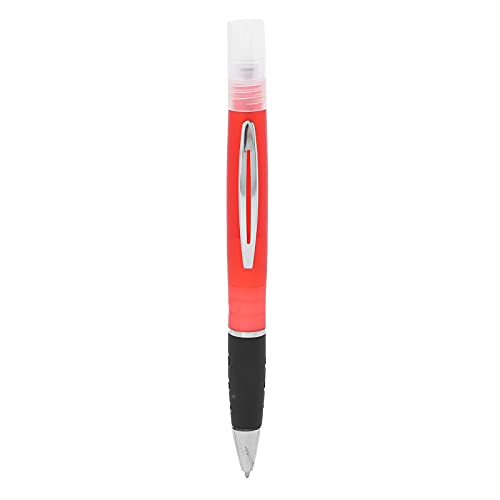 WOOXGEHM Sprühstift, 3 ml 2 In 1 Kugelschreiber, Parfümfüllflasche, Kunststoffgehäuse, Schöne Sprühflasche in Stiftform (Rot) von WOOXGEHM