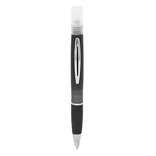 WOOXGEHM Sprühstift, 3 ml 2 In 1 Kugelschreiber, Parfümfüllflasche, Kunststoffgehäuse, Schöne Sprühflasche in Stiftform (Schwarz) von WOOXGEHM