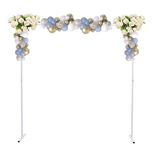 Hochzeitsbogen Metall Requisiten Bogen Ballonbogen Ballon Hochzeit Stander Arch Quadratisch Hintergrund Blume Bögen Hochzeitsdekor Blumen Dekorativ Hochzeitsbogen 2M*2M von WOQLIBE