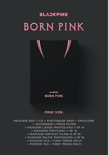 YG WORKS YG WORKS BLACKPINK 2. ALBUM – BORN PINK PINK Ver. Paket-Box-Set. Bezogen auf den Aufzählungspunkt: Mittel von Works