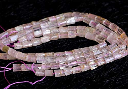 BEADS GEMSTONE 1 Strands Natural Purple Pink Kunzit Nugget Loose Beads Spodumene Edelsteine Perlen 5x7mm 03793 Code-HIGH-23005 von WORLD WIDE GEMS