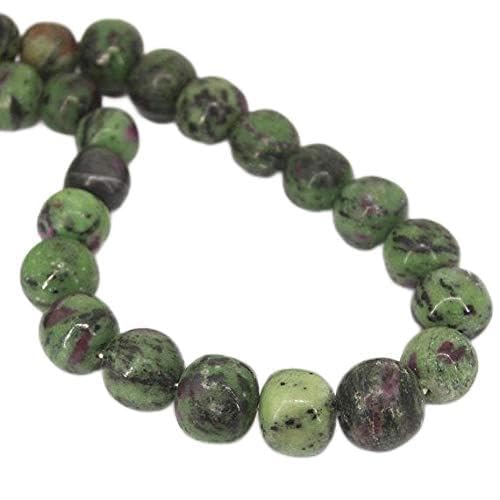 BEADS GEMSTONE Natural Rubin Zoisite Smooth Polished Round Ball Edelstein Craft Lose Perlen Strand 16 Zoll Lang 13mm 19mm Code-HIGH-26290 von WORLD WIDE GEMS