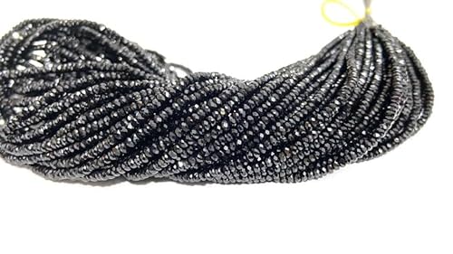 Natural Spinel Rondelle Faceted Beads 3 mm 16 inches long string jewelry making gemstone beads for necklace bracelet von WORLD WIDE GEMS